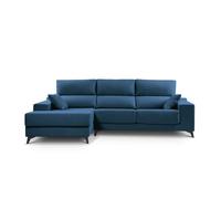Chaise longue noelia xl 4 plazas lado izquierdo azul marino