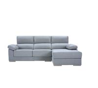 Chaise longue s noemi derecha 3 plazas azul claro