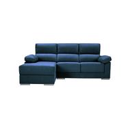 Chaise longue s noemi derecha 3 plazas azul marino