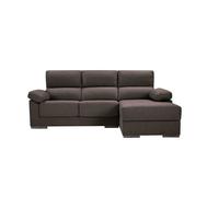 Chaise longue s noemi derecha 3 plazas chocolate