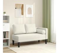 Chaise lounge terciopelo crema, asiento espuma alta elasticidad, cojín lumbar incluido. Ideal salas, dormitorios. Comodidad premium fin de semana o después del trabajo. Montaje fácil, acabado impecabl