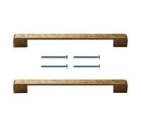 CHAKAE 1 par de tiradores de aleación de zinc para cajones de gabinete, muebles vintage, tiradores decorativos para cómodas, cocina, armarios, puertas, cajones vintage