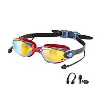 CHAKAE 1 Set Protecciones Sun Gafas De Natación Gafas De Natación Con Característica Puente Nariz Ajustable Y Puente Reemplazo Lente Vista Ancha