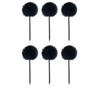 CHAKAE 6 Piezas Pen De Escritura De Bolígrafos Peluelas Furry 0.7 Mm Para Un Estudiante Adulto Que Escribe Diario Escritura La Escuela Suministro Día Valentín
