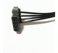 CHAKAE 6pin A 4 Puertos 4PIN Extension Cable Splitter Reemplazo De Cable para Proyecto Connectores De Ingeniería Electrónica La Conexión La Computadora