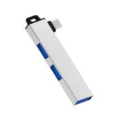 CHAKAE Adaptador compacto USB 3.0 tipo C a 3 concentradores USB, divisor USB con 1 USB 3.0 + 2 puertos USB 2.0 para portátiles y tabletas