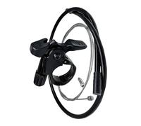 CHAKAE Alloys - Palancas de control remoto para horquilla de bicicleta de montaña para mejorar la estabilidad y una instalación sencilla en terrenos diversos, interruptores de control remoto rápidos