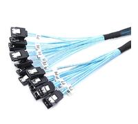 CHAKAE Altos Rendimientos Cable Satasas 8pack 7pin SATA3 A Kits De Cable De Datos SATA3 para Dispositivos Y Servidores SATAIII
