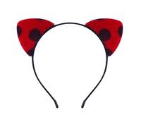 CHAKAE Animal Pattern Gats Band De La Oreja Para La Niña Partido De Fiesta Cumpleaños Niña Propiedades Del Juego Roleplay Props Para Evento Del Tema Tema LEOPARD DADA ASIGNA
