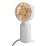CHAKAE Batería En Miniatura Potente De Mano Ventilador De Mano Herramienta Enfriamiento Personal Tranquilo para Viajar A Casa Ventilador Bolsillo Velocidad Sola Velocidad Aire Libre
