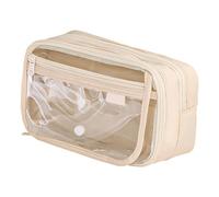 CHAKAE Bolsa De Lápiz De Gran Capacidad Case Lápiz Estética Bolsas Bolsas Simples Suministros La Oficina La Escuela Clear Pen Suministros Estética