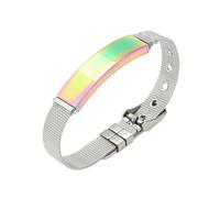 CHAKAE Braceletas Personalizadas Elegantes Pulseras De Acero Inoxidable Joya De Muñeca Ajustable Accesorio Pulsera Versátil/Bangle