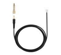 CHAKAE Cable de reparación de sonido de 6,5 mm de repuesto para auriculares A550Z, AD900X, DT440, DT770, DT880, DT990, MDR-7506, CD900, M20X, M30X, cable de repuesto