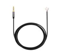 CHAKAE Cable macho de 100/200/300 cm de 3,5 mm a cable desnudo para auriculares para reparación de auriculares
