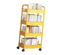 CHAKAE Carrito de almacenamiento de aperitivos de 4 niveles, fácil de montar, organizador portátil para camping y uso al aire libre, estante móvil para organización de dormitorio