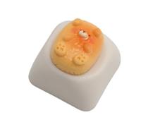 CHAKAE Cartoon Bear ESC Resin Keycaps para Teclado Mecánico Diseño Encantador Mejora Set De Teclado De Dibujos Animados