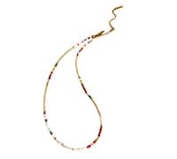 CHAKAE Collar Cuentas Cadena Claves Colgante Beads Joya Joyería Para Cuello Para Ocasiones Especiales Y Ropa Diaria Cadena Cuentas Elegantes