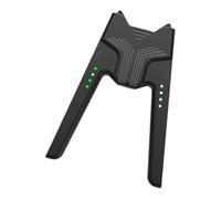CHAKAE Cómodo soporte de carga para controlador en forma de V, mango izquierdo y derecho, agarre de carga con luz de carga USB C