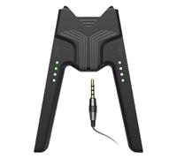 CHAKAE Cómodo soporte de carga para controlador en forma de V, mango izquierdo y derecho, agarre de carga con luz de carga USB C