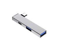 CHAKAE Concentradores USB C 4 en 1 con USB 3.0, puerto USB 2.0 tipo C a tipo C + 2 adaptador USB, divisor USB de 5 Gbps, puerto de datos USB C de 480 Mbps, USB 2.0