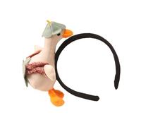 CHAKAE Diademas para el pelo de pato, accesorios para cabina de fotos, diadema llamativa, diadema divertida para festivales de música, aro de pelo divertido