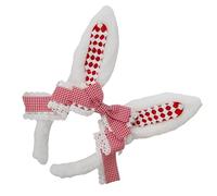 CHAKAE Divertida diadema para el pelo con lazo, accesorios para fotomatón, cinta para el pelo peludo, diadema de fiesta, diademas divertidas para festivales de música, herramienta de aro para el pelo