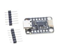 CHAKAE Eficiente módulo USB a GPIO I2C MCP2221A para transferencia de datos de alta velocidad y protocolos de comunicación versátiles USB a GPIO
