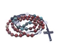 CHAKAE Elegador Elegante Collar Colgante Colgante Piedra Natural Textura Piedra Presente Para Hombres Y Mujeres Joyas Unisex