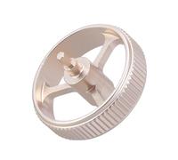 CHAKAE Elegante rueda de desplazamiento de metal para mouse de larga duración, mejora la interacción del usuario, rueda de desplazamiento de metal de aleación