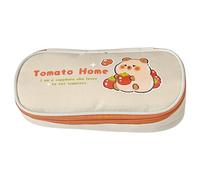 CHAKAE Estuche de gran capacidad con compartimentos espaciosos, multifuncionales, con cremallera, bolsa de almacenamiento para estudiantes, bolsa de gran capacidad, a