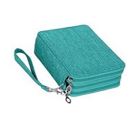 CHAKAE Estuche organizador de lápices de colores, bolsa de almacenamiento para bolígrafos, suministros escolares para niñas, niños y adultos, organizador de lápices de colores para niñas, niños y