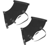 CHAKAE Guiters Piernas Bajas Cubiertas Zapatos Resistentes Agua Diseño Correa Ajustable Para Actividades Aire Libre Accesorios Para Sendero A Prueba Montañismo