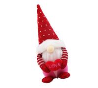 CHAKAE Heart Heart Gnomos Suecos Dolls Plush Elfos Escandinavos Toy Valentín Día Bodas Party Decors Home Tablerop Ornament Valentines Day Gnomes Dolls