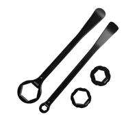 CHAKAE Herramienta de instalación de neumáticos de Motocicleta, Llave de Palanca de neumáticos Mejorada para Motos, Scooters, Herramienta de neumáticos de Aluminio