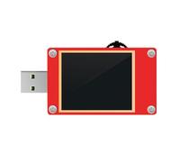 CHAKAE KT002 Cargo USB3.0 Tester De Capacidad Multímetro USB USB Medidor De Corriente Pantalla LCD LCD 1.8 Pulgadas LED Monitores Real Protocolo Carga Rápida