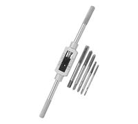 CHAKAE La llave de trinquete ofrece operaciones fáciles y durabilidad para requisitos de roscado, herramientas eficientes, reparaciones de metalurgia, juego de troqueles ajustables