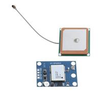 CHAKAE Módulo De Posicionamiento GY-GPS6MV2 Durante 6 M con Antenas Grandes De 25x25 Mm Y LED Que Indica Control Vuelo Fotografía Aire Libre