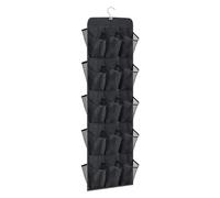 CHAKAE Organizador de Zapatos de Bolsillo de 30 sobre la Puerta, Zapatero Colgante, Almacenamiento de Zapatos, Organizador de Ahorro de Espacio, Estante de Almacenamiento para Armario de Zapatos