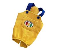 CHAKAE Overol de poliéster transpirable para mascotas para perros y gatos, cómodo traje de primavera y otoño para razas pequeñas, ropa de fiesta, tirantes para mascotas para perros y gatos