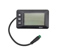 CHAKAE Pantalla Eléctrica para 22.2 Mm Manillar Scooter Bicicleta Eléctrica Odómetros Odómetros 5 Pin Panel Control Enchufe LCD Automatización Automatización Gadget