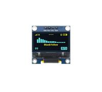CHAKAE Pantalla Pantalla 128x64píxeles 0.96 Pulgadas para Multimicrocontroladores Electronics Projects Accessors OLEDS Muestra Módulo