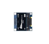 CHAKAE Pantalla Pantalla 128x64píxeles 0.96 Pulgadas para Multimicrocontroladores Electronics Projects Accessors OLEDS Muestra Módulo