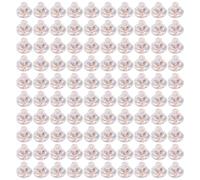 CHAKAE Paquete de 100 cómodos aretes de silicona transparente prácticos tapones para pendientes, cómodo kit de reparación de pendientes, talla única, como se describe, como se describe