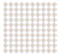 CHAKAE Paquete de 100 cómodos aretes de silicona transparente prácticos tapones para pendientes, cómodo kit de reparación de pendientes, talla única, como se describe, como se describe