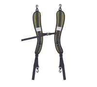 CHAKAE Paquete de 2 correas de hombro ligeras de alta resistencia con gancho para senderismo, camping, mochilas, accesorio, correas ergonómicas regulables para el pecho