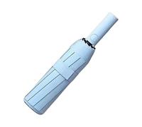 CHAKAE Paraguas de viaje portátil para hombre y mujer, resistente al viento, plegable totalmente automático, para hombres y mujeres