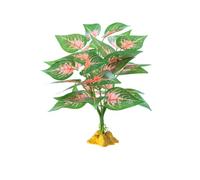 CHAKAE Plantas colgantes artificiales para acuarios, decoración de mascotas, hábitats para escalar, decoraciones de dragón barbudo