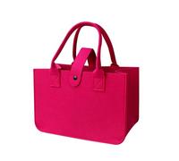 CHAKAE Prácticas bolsas de fieltro con hebilla oculta y asa, bolsa de almacenamiento de gran capacidad, bolsa de compras para cierre seguro, compras ligeras, b, One Size