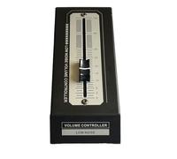 CHAKAE Regulador de volúmenes de sonido, fácil ajuste manual, controlador de volúmenes, carcasa de metal resistente para cualquier oyente