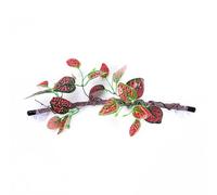 CHAKAE Reptiles Planta Ocultar Vid Rama Hojas Terrario Jungla Hábito Para Lagartijas Serpiente Planta Falsa Decorativa Rama De Árbol Realista Para Terrarios